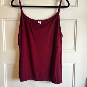 Old Navy Women’s Burgandy Tank Top | XXL